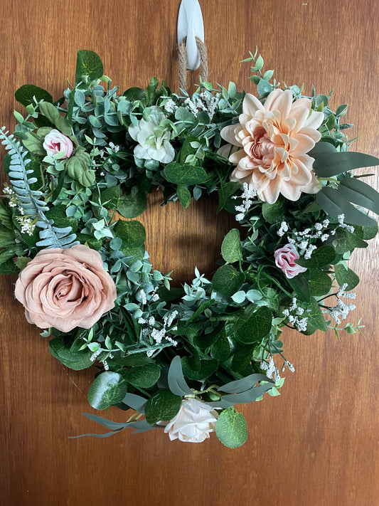 Heart shaped wreath