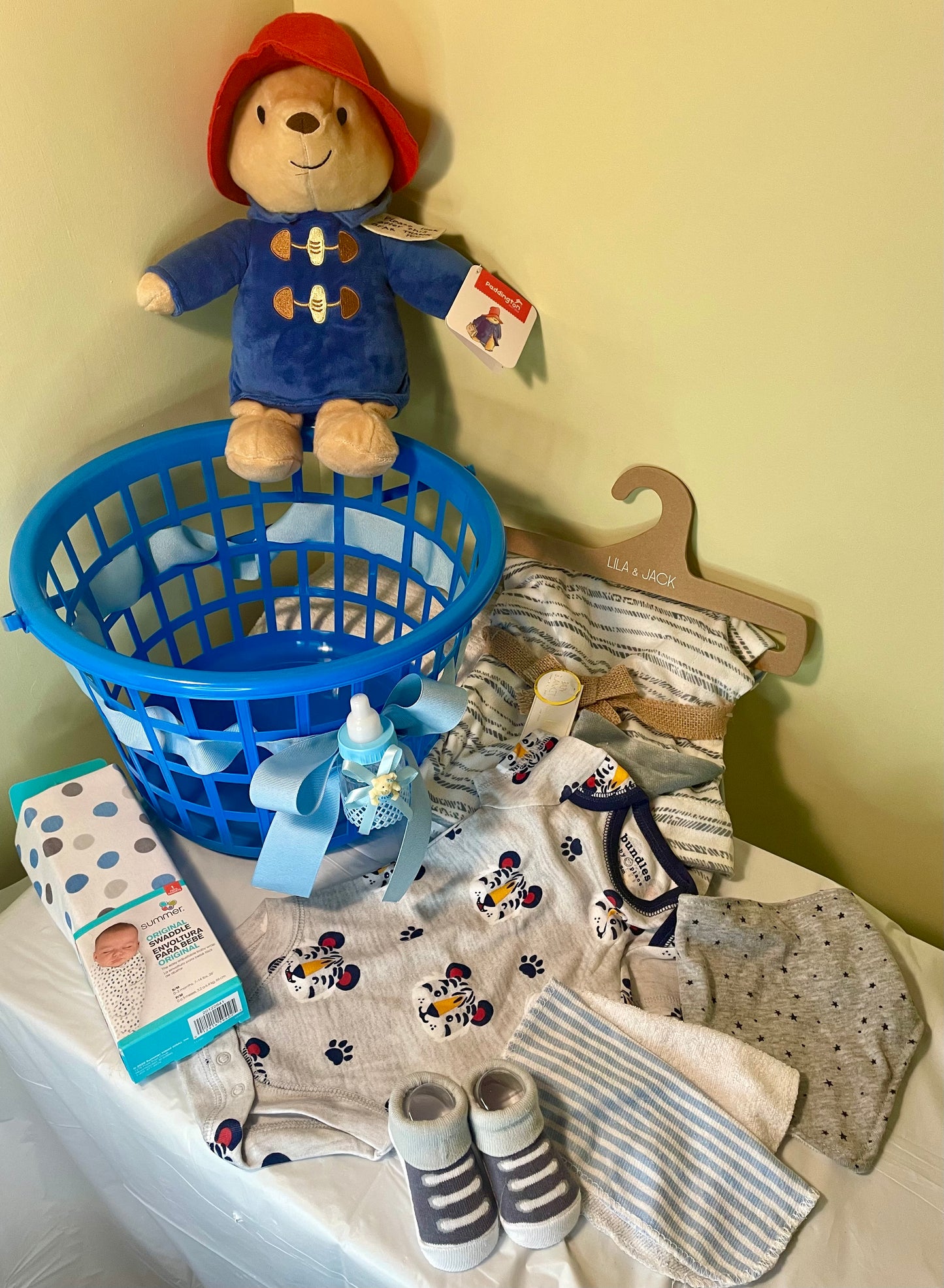 Laundry Gift Basket (no, 0-3,3-6) sizes